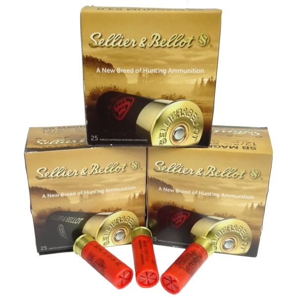 Amunicja 12/76 Magnum 1-3,75mm 53,0g S&B